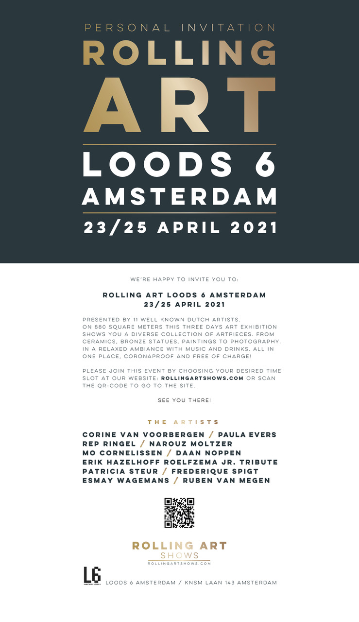 23 -25 April 2021 Rolling Art Shows Amsterdam